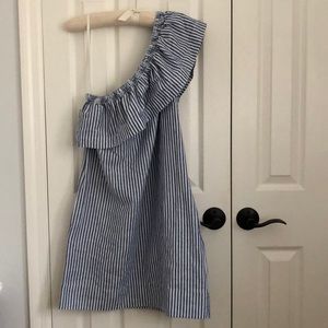 J.CREW factory one-shouldered dress